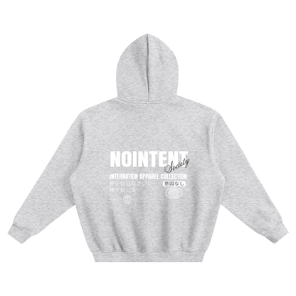 Grey JPN Boxy Hoodie