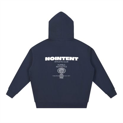 Nointent navy Heavyweight Hoodie