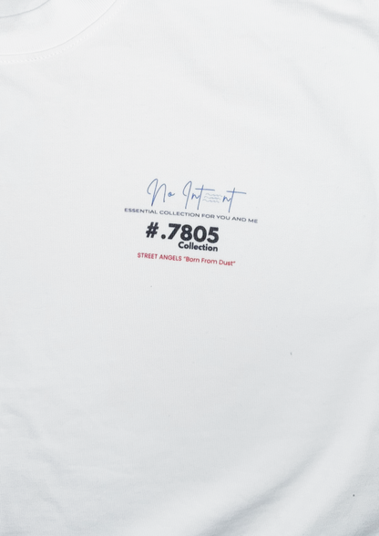No Intent Heavyweight #7805 collection white T-Shirt