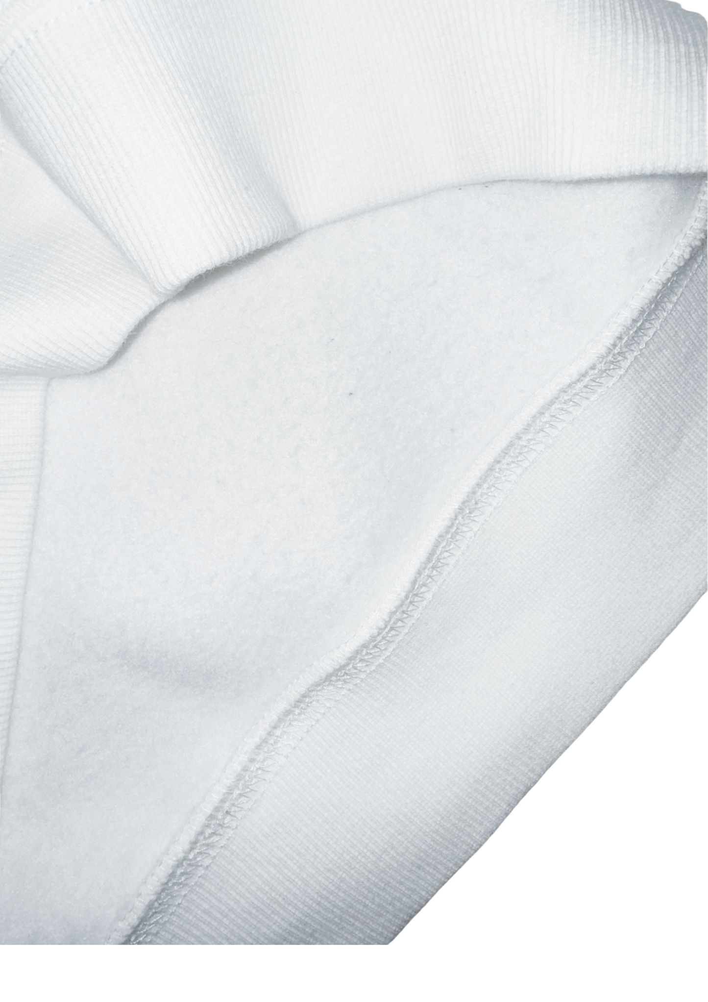 No Intent #7805 collection white fleeced Sweatshirt