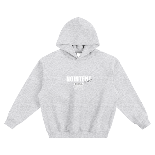 Grey JPN Boxy Hoodie