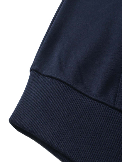 Nointent navy Heavyweight Hoodie